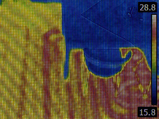 Image showing Underfloor Heating Thermal Imaging