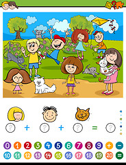 Image showing maths algebra activity