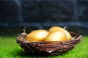 Image showing easter eggs