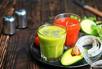 Image showing smoothies