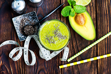 Image showing avocado smoothie