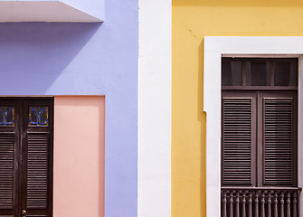 Image showing Colorful houses