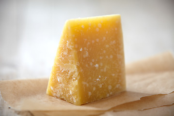 Image showing piece of cheese