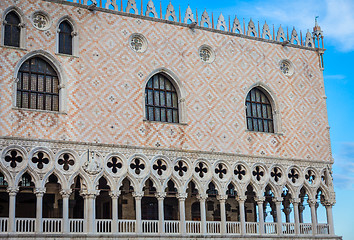 Image showing Venice, Italy - Palazzo Ducale detail