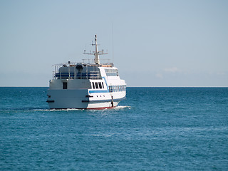 Image showing Small Passenger Ship in the SEA