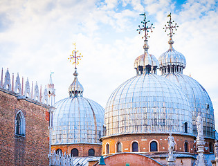 Image showing Venice, Italy - St. Mark Basilica