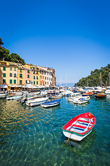 Image showing Portofino, Italy - Summer 2016 - view from the sea