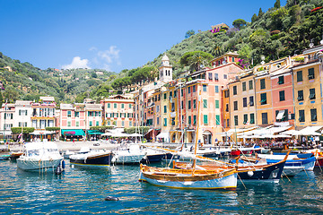 Image showing Portofino, Italy - Summer 2016 - view from the sea