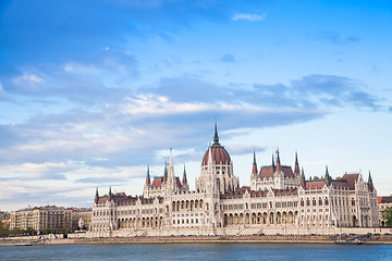 Image showing Budapest parliament view