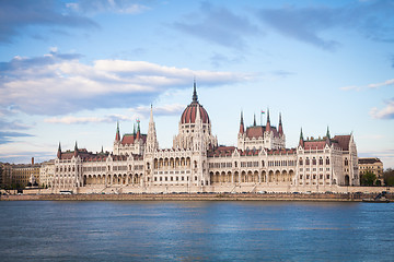 Image showing Budapest parliament view
