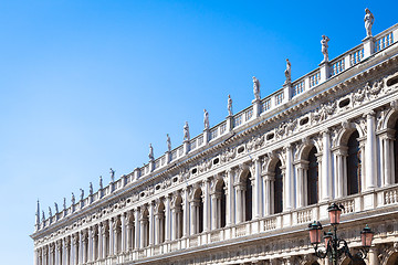 Image showing Venice, Italy - Columns perspective