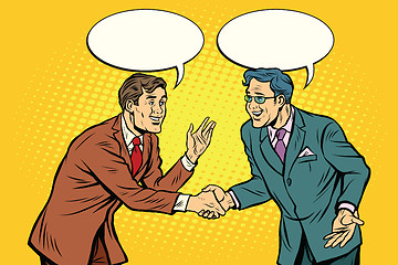 Image showing Business negotiations businesspeople shaking hands