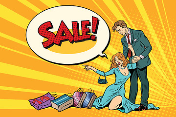 Image showing Wife and husband on sale