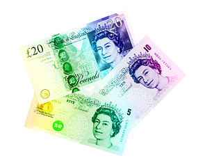 Image showing Pound currency background