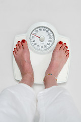 Image showing Weight watching