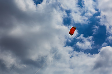 Image showing kite in the sky and cloud