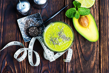 Image showing avocado smoothie