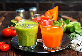 Image showing smoothies