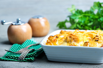 Image showing gratin