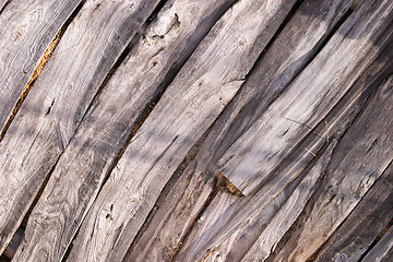 Image showing Old wood boards surface