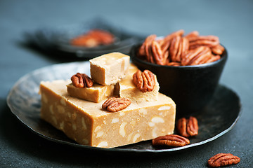 Image showing sherbet with nuts