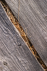 Image showing Old wood boards surface