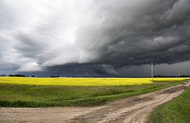 Image showing Storm Clouds Saskatchewan