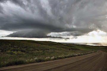 Image showing Storm Clouds Saskatchewan