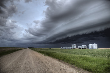 Image showing Storm Clouds Saskatchewan