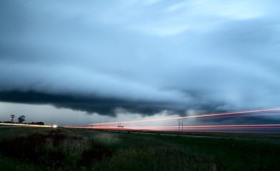 Image showing Storm Clouds Saskatchewan