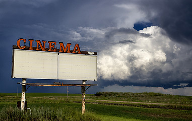 Image showing Storm Clouds Saskatchewan