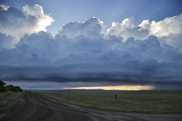 Image showing Storm Clouds Saskatchewan