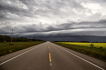 Image showing Storm Clouds Saskatchewan