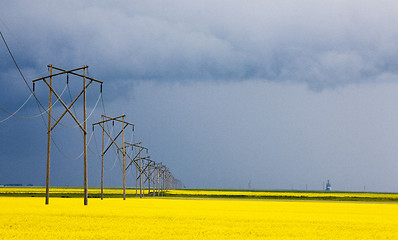 Image showing Storm Clouds Saskatchewan