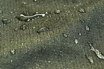 Image showing water repellent jacket material