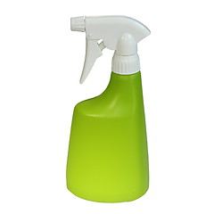 Image showing plastic water sprayer over white