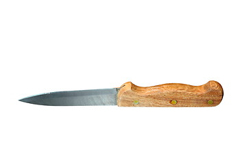 Image showing isolated handmade knife