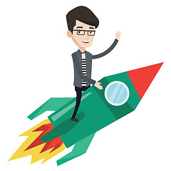 Image showing Business start up vector illustration.