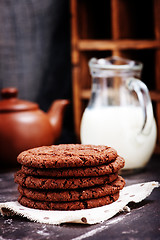 Image showing chocolate cookies