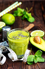 Image showing avocado smoothie