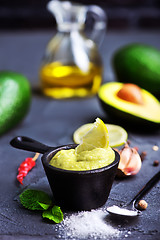 Image showing avocado sauce