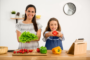Image showing Having fun in the kitchen
