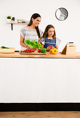 Image showing Having fun in the kitchen