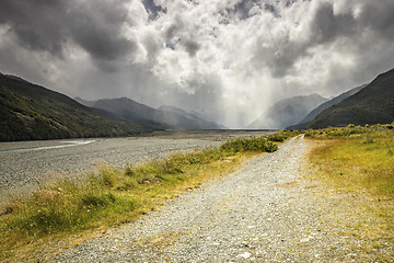 Image showing typical New Zealand weather