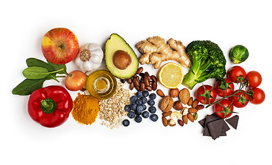 Image showing Healthy food
