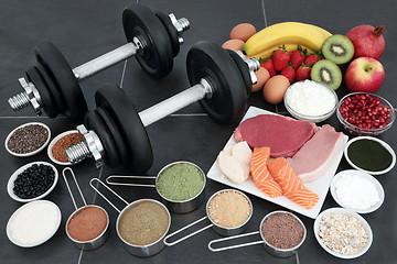 Image showing Healthy Food for Body Builders