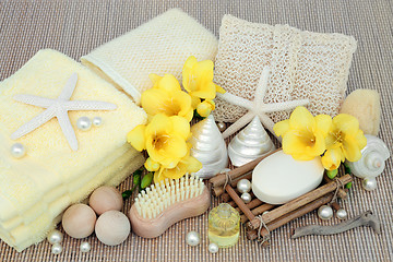 Image showing Spa Beauty Cleansing Products