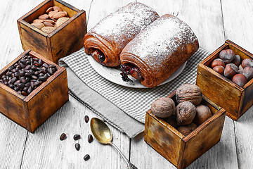 Image showing Fragrant walnut pastries