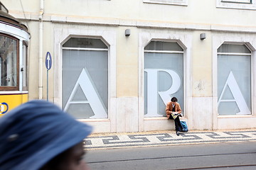 Image showing EUROPE PORTUGAL LISBON BAIXA