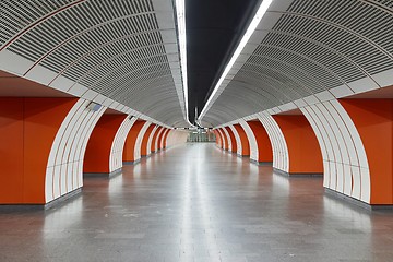 Image showing Metro station underground